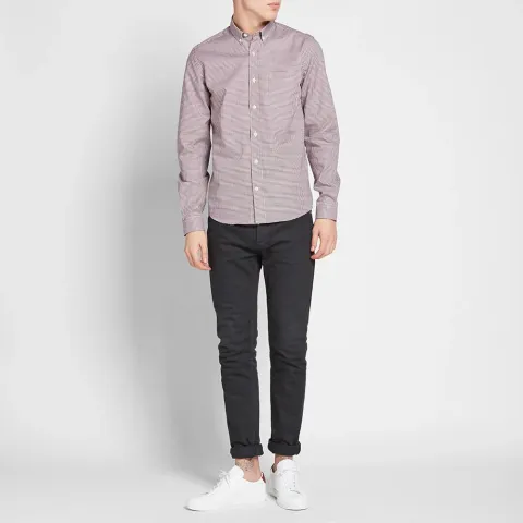 AMI Gingham Oxford Shirt