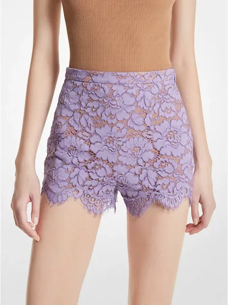 Michael Kors Floral Lace Shorts