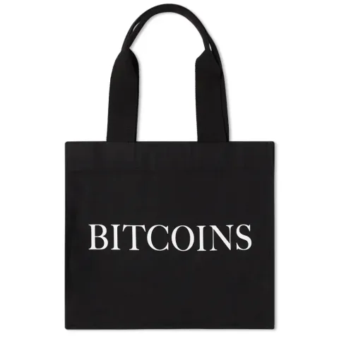 Bitcoins Tote Bag