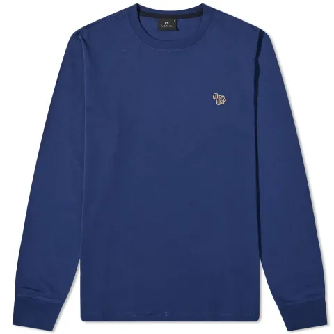 Long Sleeve Zebra Logo T-Shirt