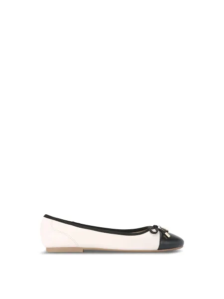 Kurt Geiger Mindy2 Ballerina Pumps Bone