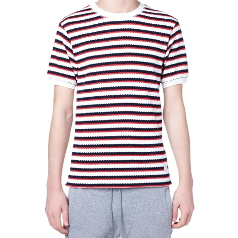 Stripe Crew Neck Tee