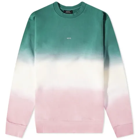 A.P.C. Chris Dip Dye Crew Sweat