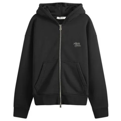 Stacked Logo Zip Hoodie