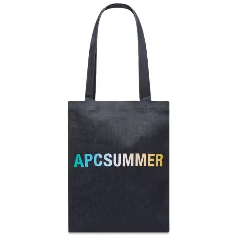 A.P.C Lou Summer Denim Tote Bag