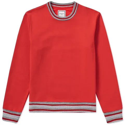 Tipped Rib Crew Sweat