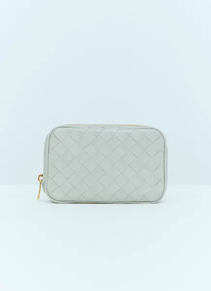 Small Intrecciato Zip Pouch