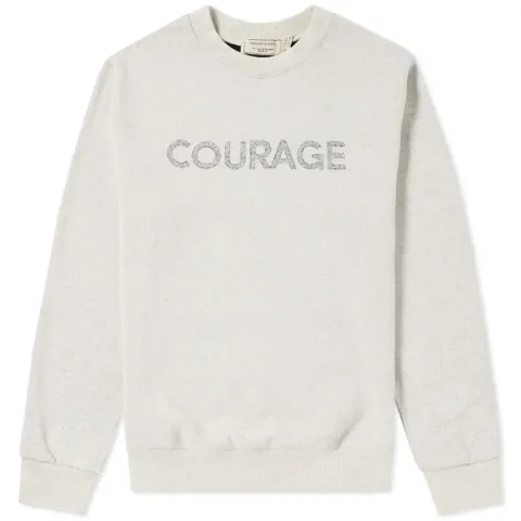 Maison Kitsuné Courage Crew Sweat