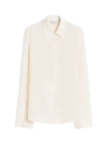 Mxpvoliera Silk Shirt Ivory