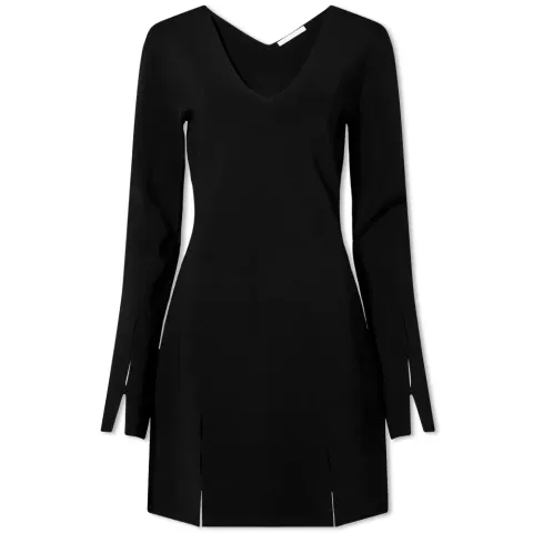 Slit Mini Dress