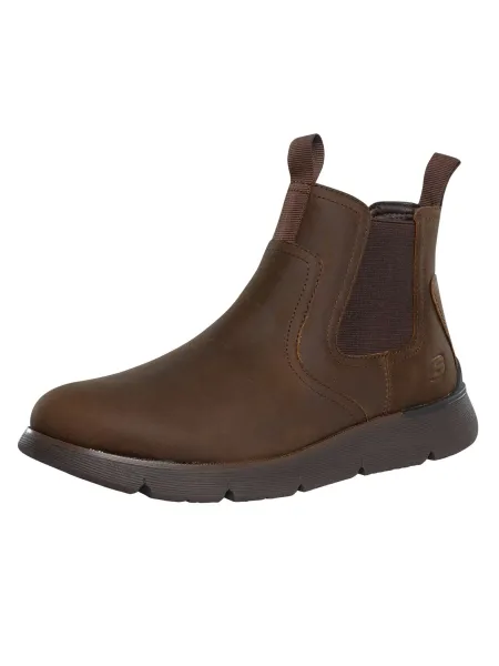 Skechers Augustino Paulo Leather Chelsea Boots