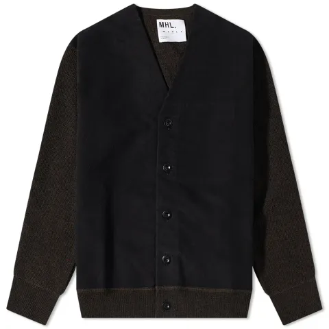 MHL. by Margaret Howell Moleskin Cardigan