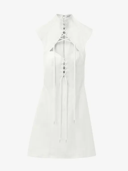 Cut-Out Corset Mini Dress