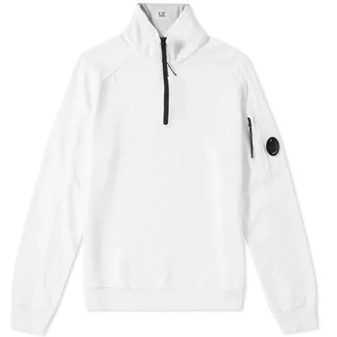 Garment Dyed Light Fleece Half Zip Sweat