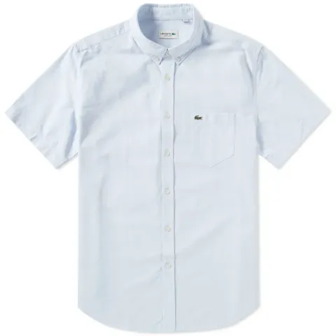 Short Sleeve Button Down Oxford Shirt