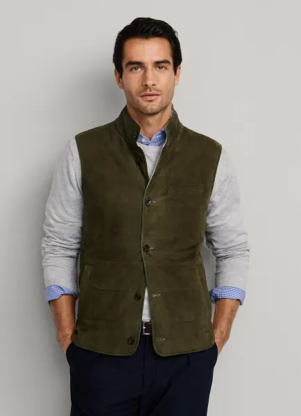 Reversible Suede Gilet