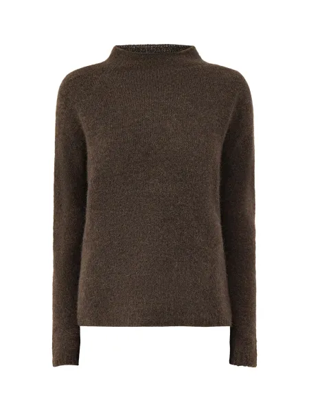 Oska Alpaca & Virgin Wool High Neck Jumper