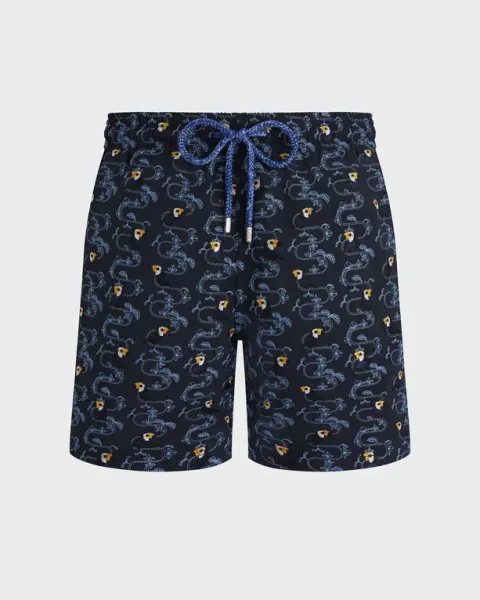 Men Embroidered Swim Shorts Toucana