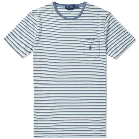 Stripe Pocket Tee