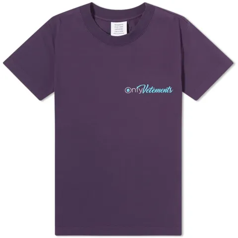 Only Vetements Fitted T-Shirt