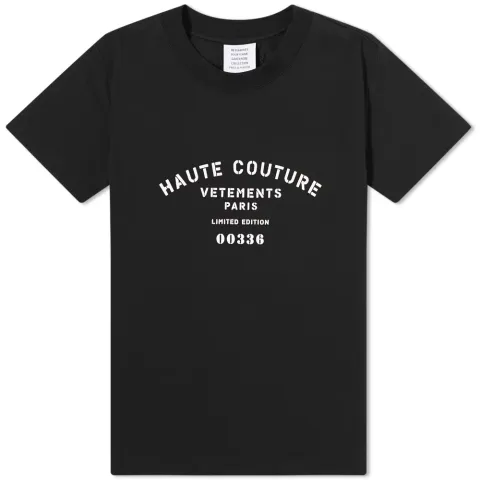 Maison De Couture Logo Fitted T-Shirt