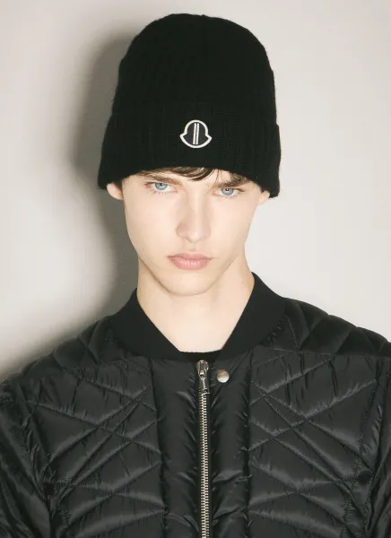 Wool And Cashmere Benie Hat