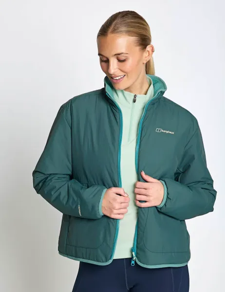 Berghaus Asperton Reversible Zip Up Jacket Turquoise