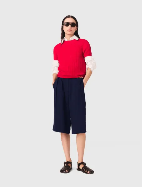 Round-neck jumper