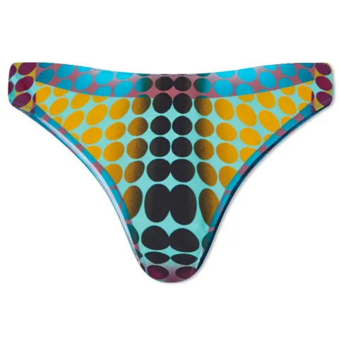 Cyber Print Bikini Bottoms