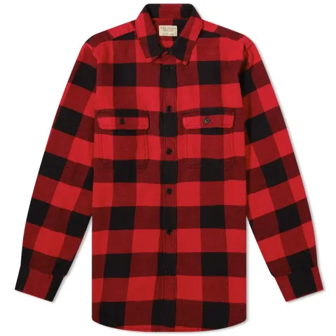 Nudie Gabriel Buffalo Check Overshirt