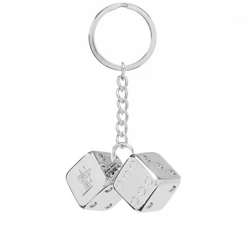 Metal Dice Keychain