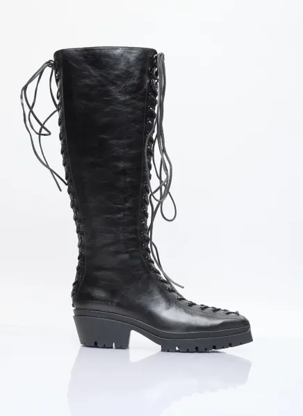 Terrain Lace-Up Knee-High Boots