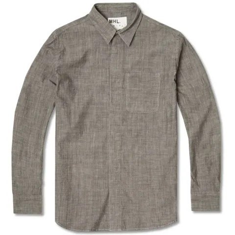 Plackett Chambray Shirt