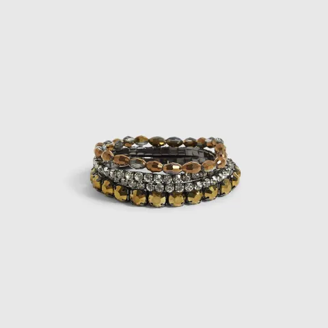 River Island Multi Stretch Bracelets Pack Of 4