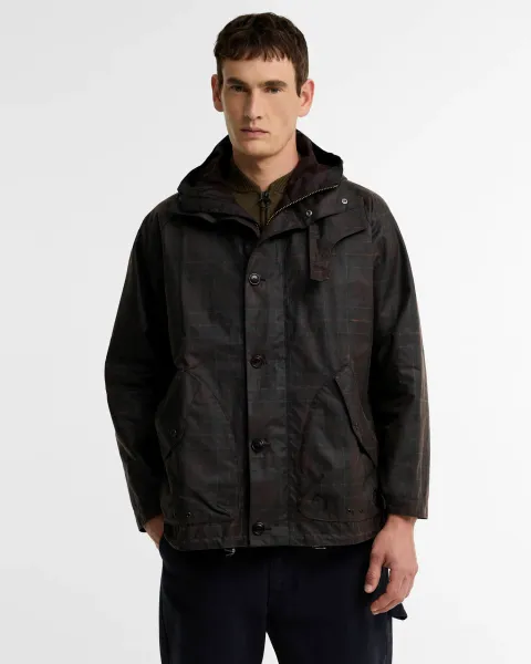 Re-Engineered Tartan Keiss Waxed Parka