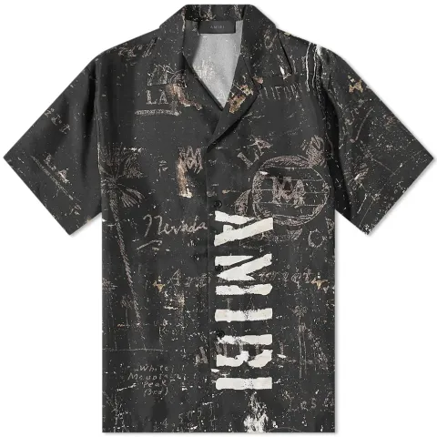 Logo Stencil Vacation Shirt