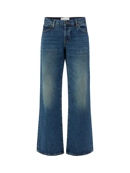 Frame The Pixie Gray Wide Leg Jeans