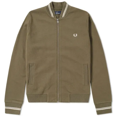 Fred Perry Bomber Neck Zip Sweat