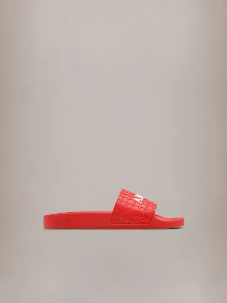 MA QUAD POOL SLIDE - True Red