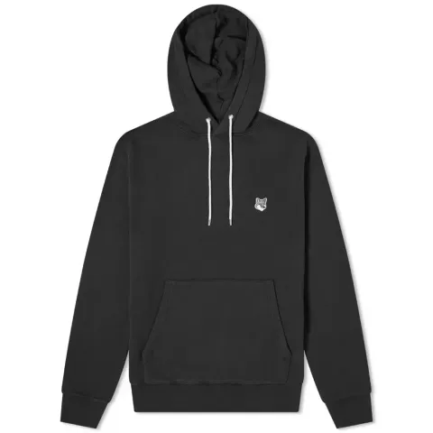 Maison Kitsuné Grey Fox Head Patch Classic Hoody