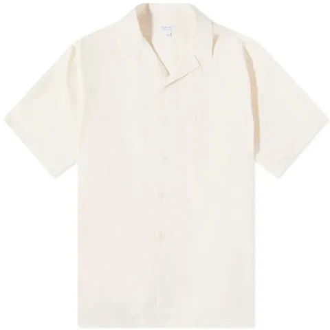 Cotton Linen Short Sleeve Shirt
