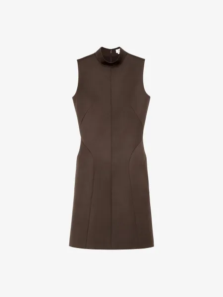Wool Barathea Mini Dress