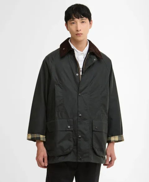 Oversized Beaufort Waxed Jacket