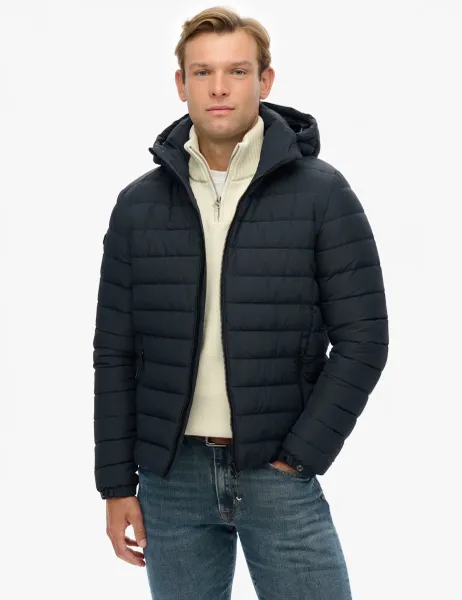Superdry & Co Hooded Padded Puffer Jacket