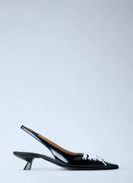 Slingback Kitten Heel Pumps