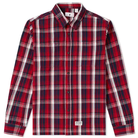 Heavy Plaid Flannel Shirt