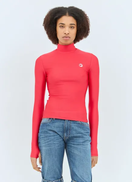 Tight High Neck Top