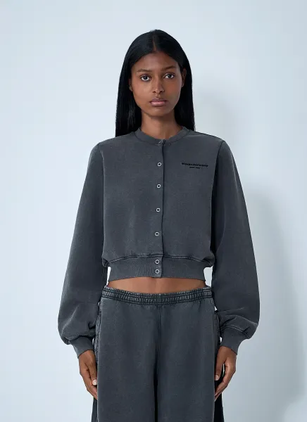 Logo Motif Cardigan