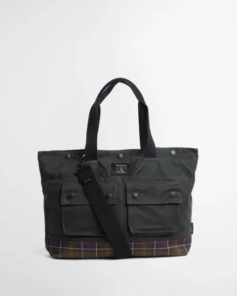 Field Waxed Tote Bag