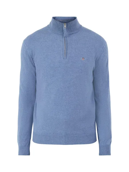 Gant Superfine Lambswool Half-Zip Jumper